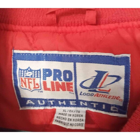 Rare Vintage 90’s Pro Line Logo Athletic Kansas City Chiefs Varsity Jacket - Picture 9 of 9